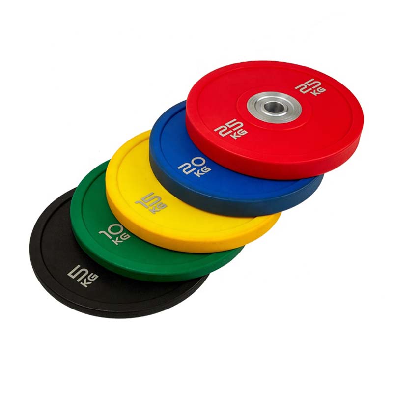 Olympic Rubber Bumper Tri-Grip Peso Platone Olympic Rubber Tri-Grip Plate
